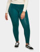 Urban Classics Chino Ladies Washed Faux Leather groen