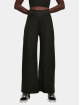 Urban Classics Chinot/Kangashousut Ladies Rib musta