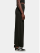 Urban Classics Chinot/Kangashousut Ladies Rib musta