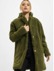 Urban Classics Coats Ladies Oversized Sherpa olive