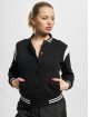Urban Classics College Jacke Inset schwarz