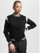 Urban Classics College Jacke Inset schwarz