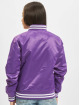 Urban Classics College Jacket Ladies Shiny purple