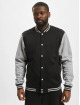 Urban Classics College Jackets 2-Tone College Sweatjacket czarny