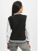 Urban Classics College Jackets Ladies 2-Tone College Sweatjacket czarny