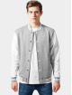 Urban Classics College jakke 2-Tone College Sweatjacket grå