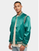 Urban Classics Collegetakit Satin vihreä