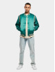 Urban Classics Collegetakit Satin vihreä