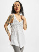 Urban Classics Débardeur Ladies Long Leo Print blanc
