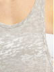 Urban Classics Débardeur Ladies Melange Burnout Loose gris