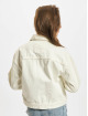 Urban Classics Denim Jacket Ladies Short Boxy Worker white