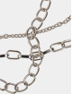 Urban Classics Diverse Classic Layering Necklace sølv