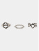 Urban Classics Diverse Graphic Ring sølv
