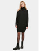 Urban Classics Dress Ladies One Shoulder Knit black