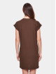 Urban Classics Dress Ladies Turtle Extended Shoulder Dress brown