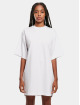 Urban Classics Dress Ladies Organic white