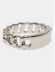 Urban Classics Gadget Chain Ring argento
