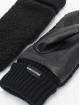 Urban Classics Gants Sherpa Imitation Leather noir