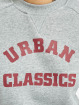 Urban Classics Gensre Ladies Short College Crew grå