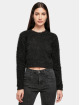 Urban Classics Gensre Ladies Cropped Feather svart