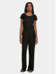 Urban Classics Haalarit ja jumpsuitit Ladies Rib Wid Leg musta