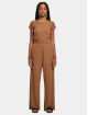 Urban Classics Haalarit ja jumpsuitit Ladies Rib Wid Leg ruskea