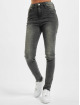 Urban Classics High Waist Jeans Ladies schwarz