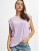 Urban Classics Hihattomat paidat Ladies Modal Padded purpuranpunainen