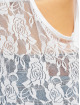 Urban Classics Hihattomat paidat Flower Lace Loose valkoinen