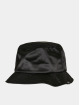 Urban Classics hoed Satin Bucket zwart