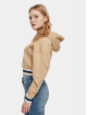 Urban Classics Hoody Ladies Short beige