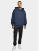 Urban Classics Hoody Heavy Terry Garment Dye blauw