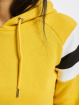 Urban Classics Hoody Ladies Sleeve Stripe geel
