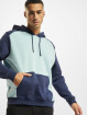 Urban Classics Hupparit 2-Tone Fake Raglan sininen