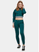 Urban Classics Hupparit Ladies Short College vihreä