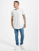 Urban Classics Jean skinny Slim Fit Biker bleu