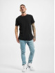 Urban Classics Jean slim Slim Fit Zip gris