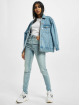 Urban Classics Jean taille haute Ladies High Waist bleu