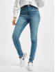 Urban Classics Jean taille haute Ladies High Waist bleu