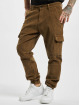Urban Classics Jogging Corduroy Cargo brun