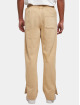 Urban Classics joggingbroek Heavy Terry Garment Dye Slit beige