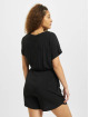 Urban Classics Jumpsuits Ladies Short Viscose Belt black