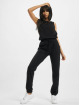 Urban Classics Jumpsuits Ladies Lace Block czarny