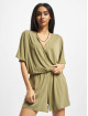 Urban Classics Jumpsuits Ladies Short Modal khaki