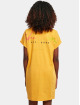 Urban Classics jurk Ladies Rainbow geel