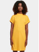 Urban Classics jurk Ladies Rainbow geel