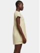 Urban Classics jurk Ladies Organic Empire Valance geel