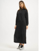 Urban Classics jurk Ladies Modal Terry Long zwart
