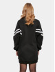 Urban Classics jurk Ladies Oversized College Sweat zwart