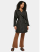 Urban Classics Kabáty Ladies Crinkle Nylon Minimal čern